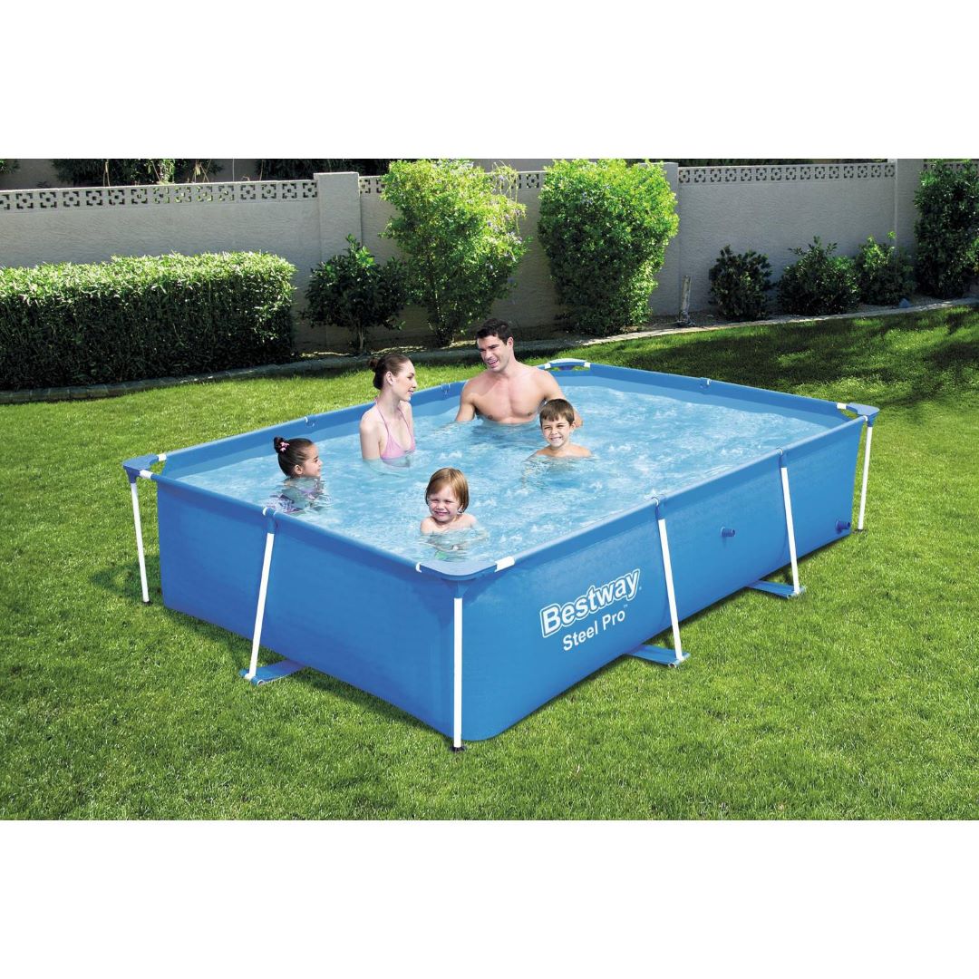 6022715_02 Piscina Rectangular 2.59 cm x 1.70 cm x 61 cm Bestway - Imagen 1