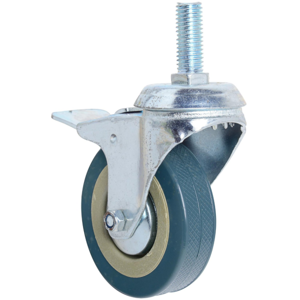 Rueda con freno para mueble 3" Sofbal