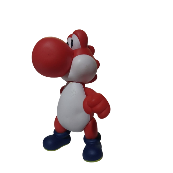 Figura De Yoshi Rojo 12 Cm Juguetes Articulados De Mario Bros
