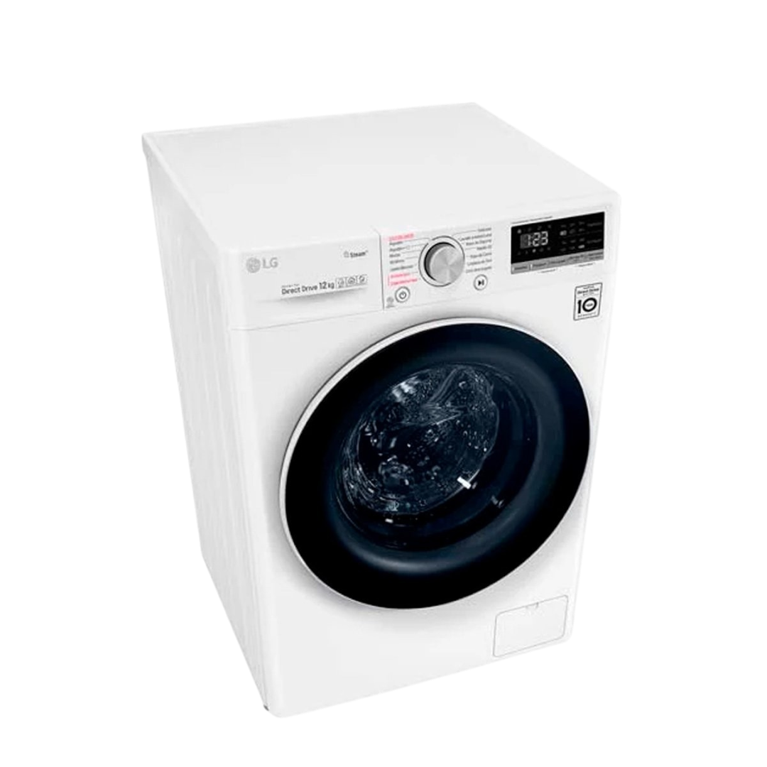 image2-2000377129159-Photoroom Lavadora LG Carga Frontal 12 kg Blanco WM12WVC4S6 - Imagen 3