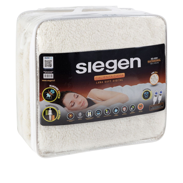 Calientacama Siegen 2 Plazas Sg-5351