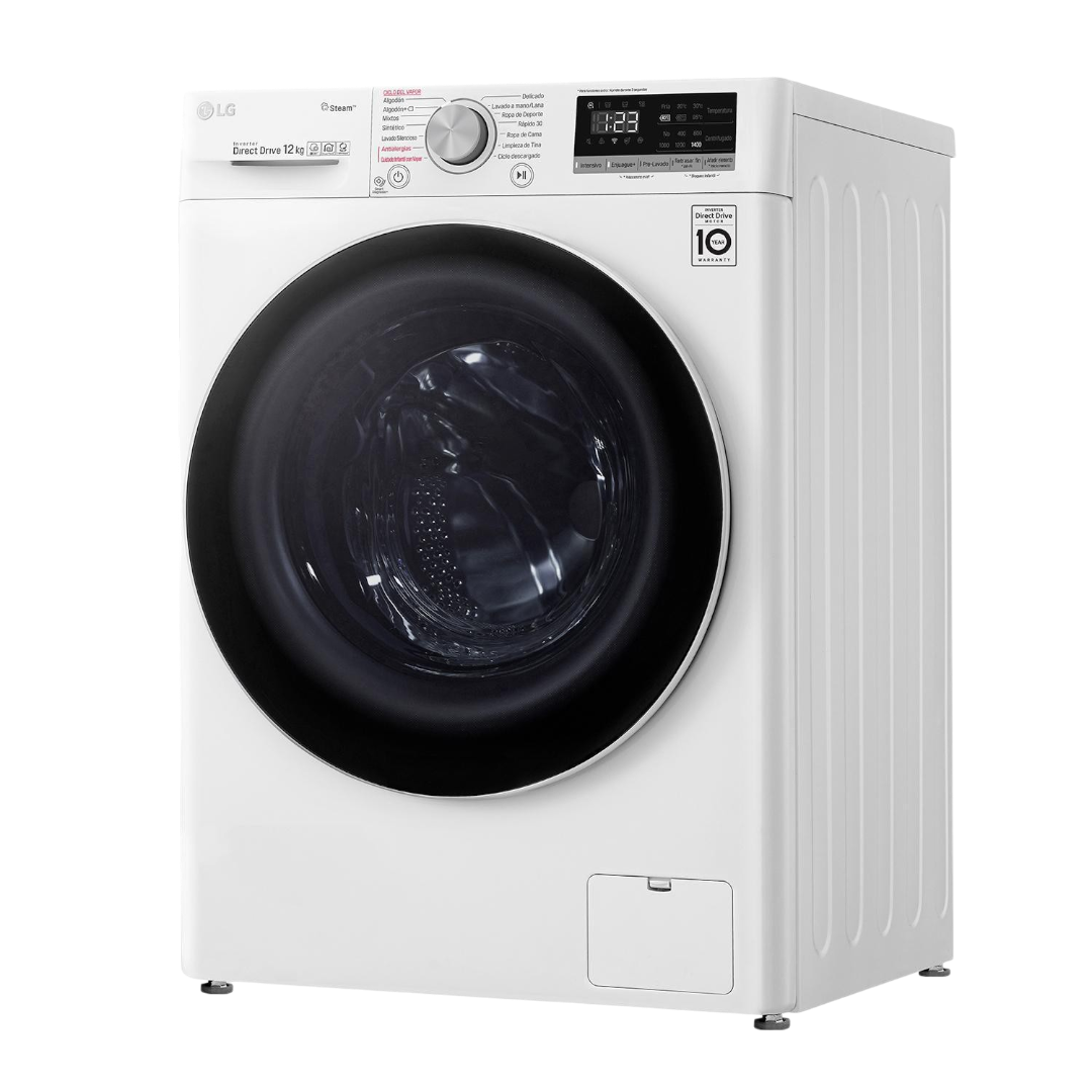 w1500,h1500,fitpad-Photoroom Lavadora LG Carga Frontal 12 kg Blanco WM12WVC4S6 - Imagen 8