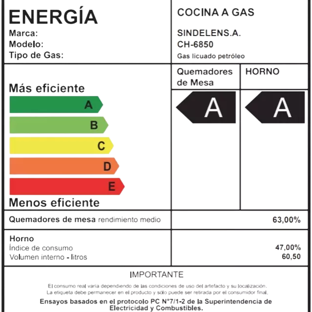 1763136783773-MK9UWDT74L-2-5-Photoroom Cocina A Gas Retro Sindelen Ch-6850rd 4 Quemadores - Imagen 6