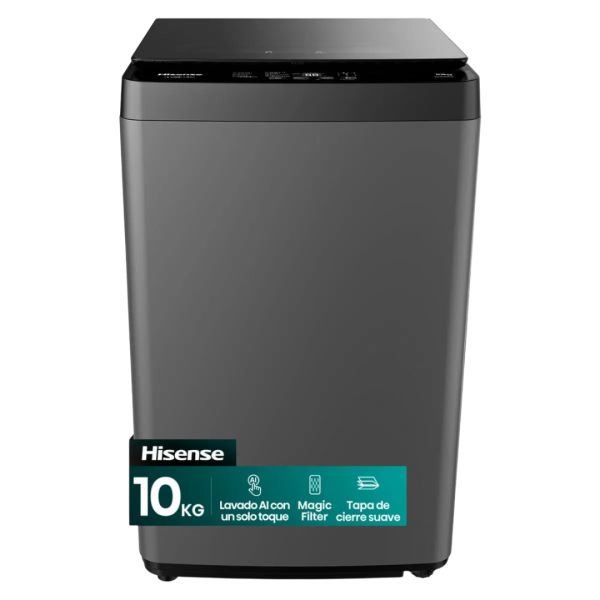 Lavadora Hisense Carga Superior 10 Kg WT3K1031UT