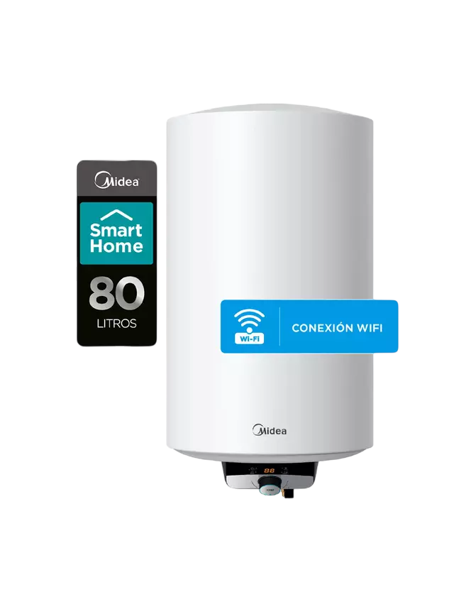 1779979820080-MKDXXVBCWO-1-2-Photoroom Termo Eléctrico Midea 80 litros WiFi con Mega Water - Imagen 1