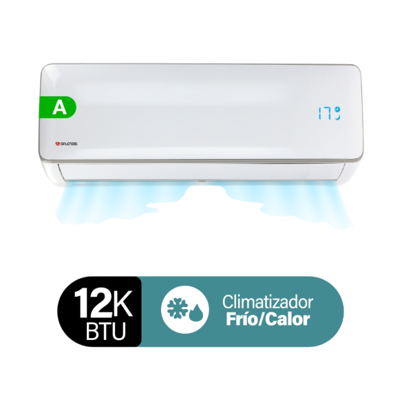 Aire Acondicionado Split 12000BTU ON/OFF Splendid
